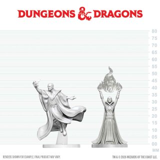 D&D Nolzur`s Marvelous Miniatures: Red Wizard Mage & Archmage