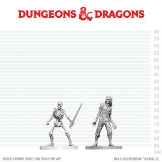 D&D Nolzur`s Marvelous Miniatures: Zombie & Skeleton