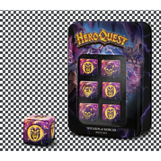 HeroQuest: Wizards of Morcar Resin D6 Dice Set