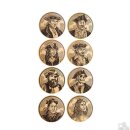 Lying Pirates Captain Coasters (Fan Made) (DE)
