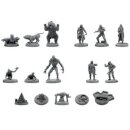 Under Our Sun: Enemy Miniatures Preshade