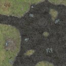 Cobbled Outskirts Gaming Mat 3x3